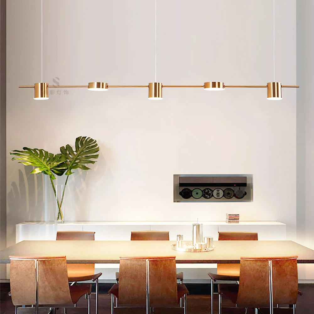 Modern Minimalist LED Pendant Light – Luxury Chandelier for Kitchen, Bar, Dining Room