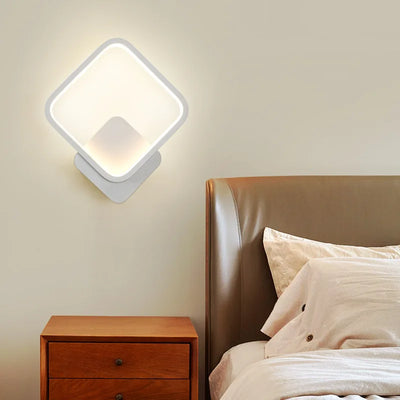 Minimalist LED Wall Lamp | Round & Square Sconces