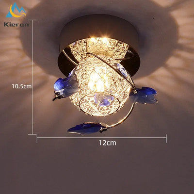 Modern Crystal LED Ceiling Lamp: Illuminate Your Space with Elegance