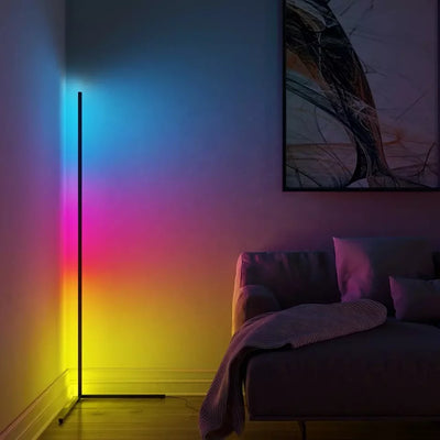 Smart RGB Dream Color Floor Lamp - Modern Mood Lighting with Music Sync