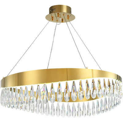 Simple Luxury Crystal Chandeliers for Living Room, Kitchen Island, and Hotel Decor