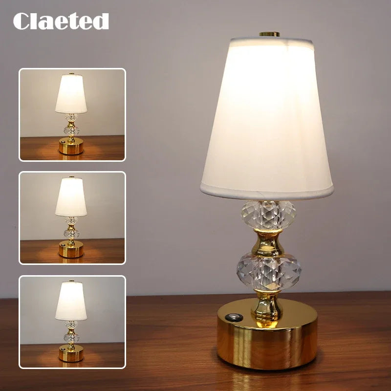 Bedside LED Table Lamp – Creative Personality Night Light for Bedroom, Study & Restaurant