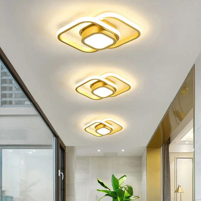 Modern Dimmable LED Ceiling Lamp - 3 Light Color Bedroom Chandelier Ceiling Lights for Dining Room, Living Room