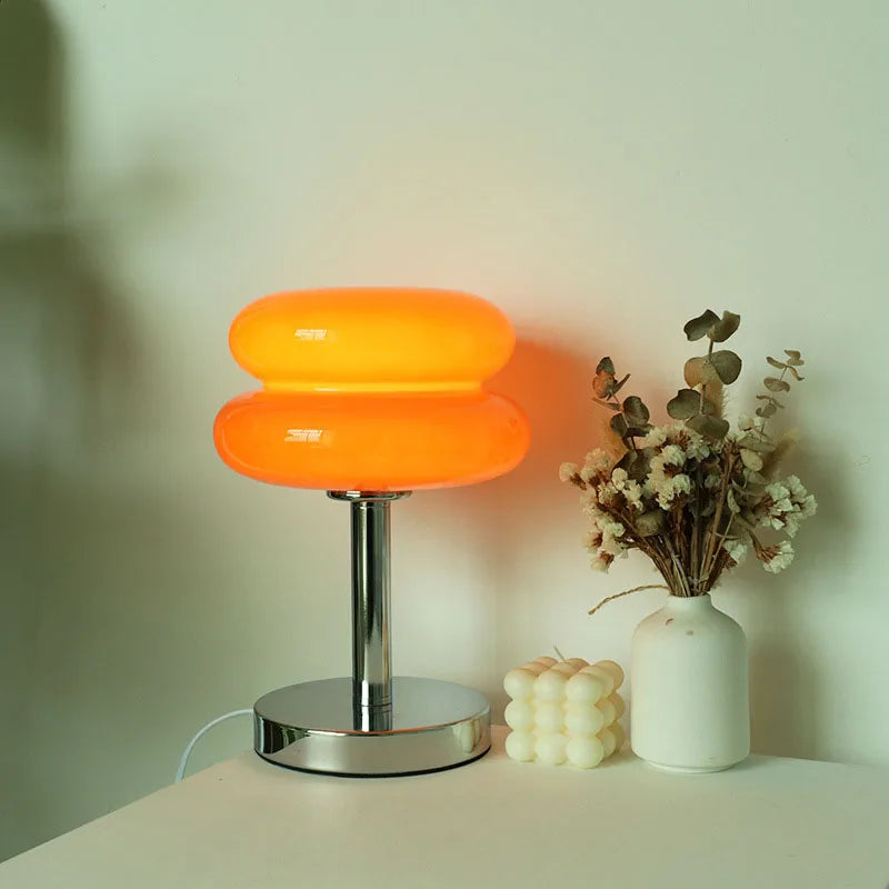 Macaron Glass Table Lamp - Trichromatic Dimming