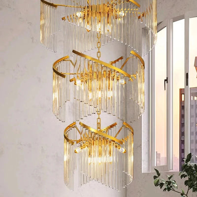 Smart Crystal Pendant Lights for Modern Home Decoration - Ideal for Living Room, Dining Room, Hotel Lobby