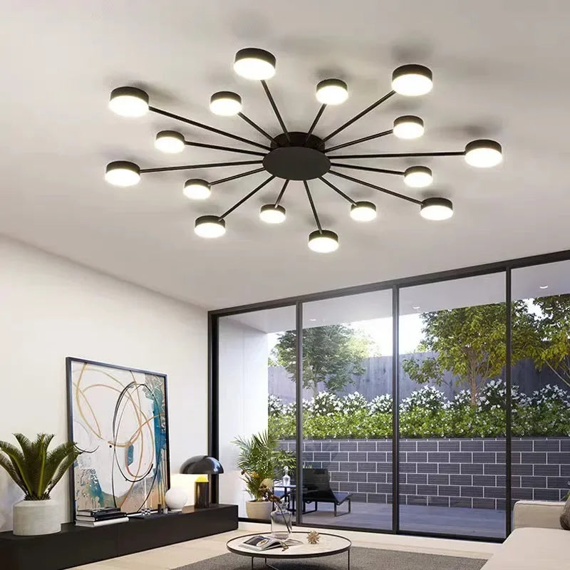 Nordic LED Ceiling Indoor Lighting Home Lamps - Modern Chandelier Lights