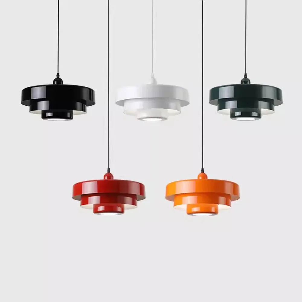 Medieval Nordic LED Pendant Light: Elegant Fixture for Restaurant and Living Spaces