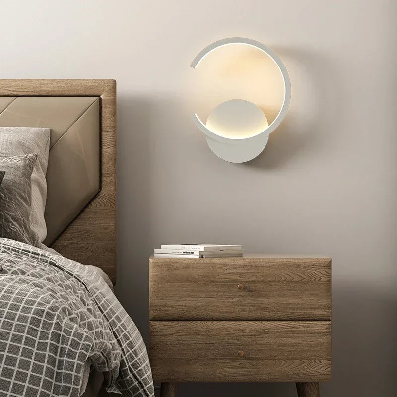 Sleek Modern LED Wall Lamp: Illuminate Your Living Spaces with Style