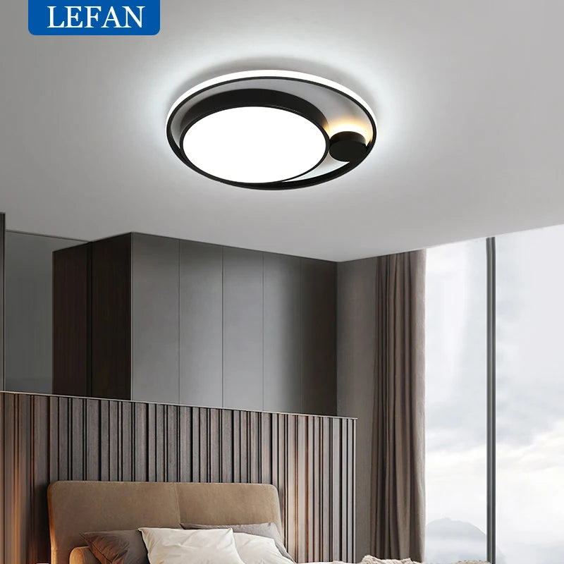 Modern Black LED Ceiling Lamps: Sleek and Stylish Lighting