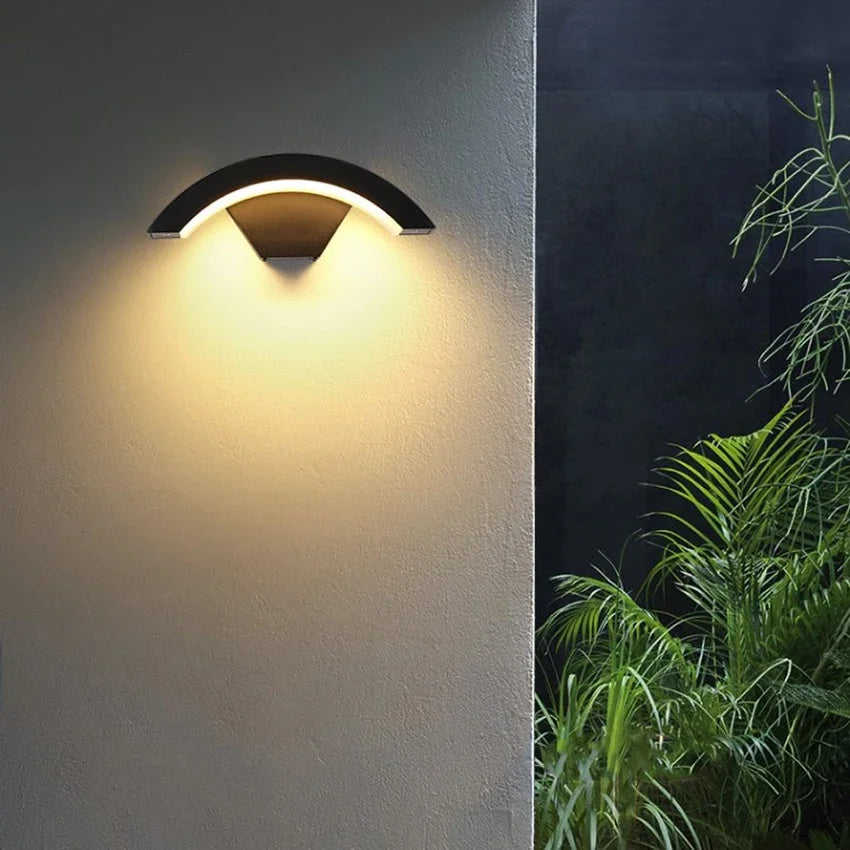 18W LED Outdoor Waterproof Wall Light with Motion Sensor