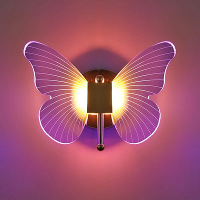 Butterfly LED Wall Lamp: Add Colorful Elegance to Your Space