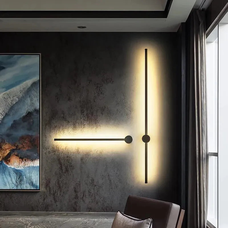 Modern LED Wall Light - Contemporary Revolving Indoor Fixture