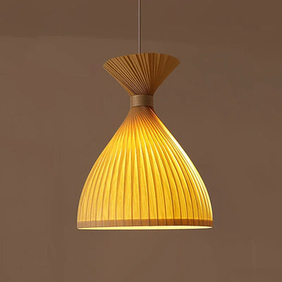 Japanese Wabi-sabi Wooden Pendant Light: Embrace Simplicity and Elegance