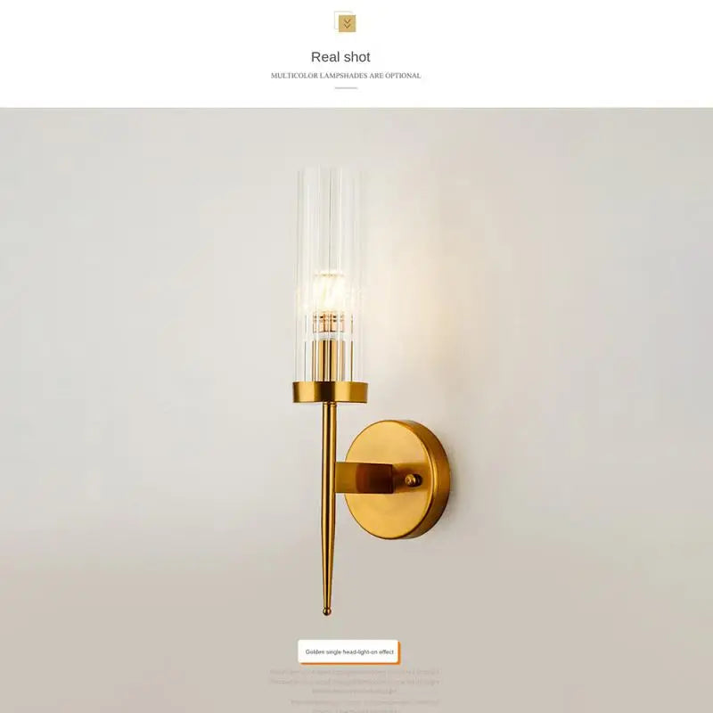 Europe Golden Wall Lamp: Illuminate Your Home with Elegance