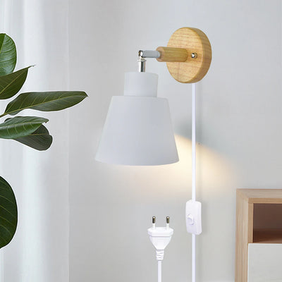 DIY Nordic Wooden Wall Light - Customizable Elegance for Your Space