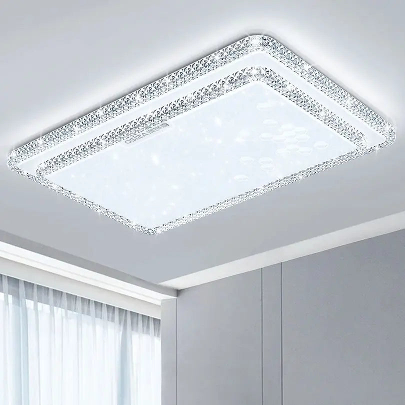 Modern Diamond Design LED Ceiling Lamp for Bedroom Living Room