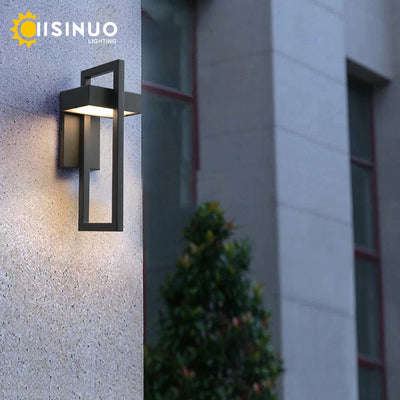 Retro Vintage Waterproof Outdoor LED Wall Sconce - 10W Garden and Porch Light