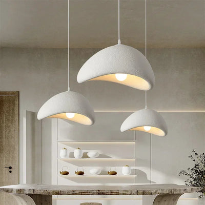 Wabi-Sabi LED Pendant Light - Modern Hanging Lamp for Dining, Bedroom & Living Room