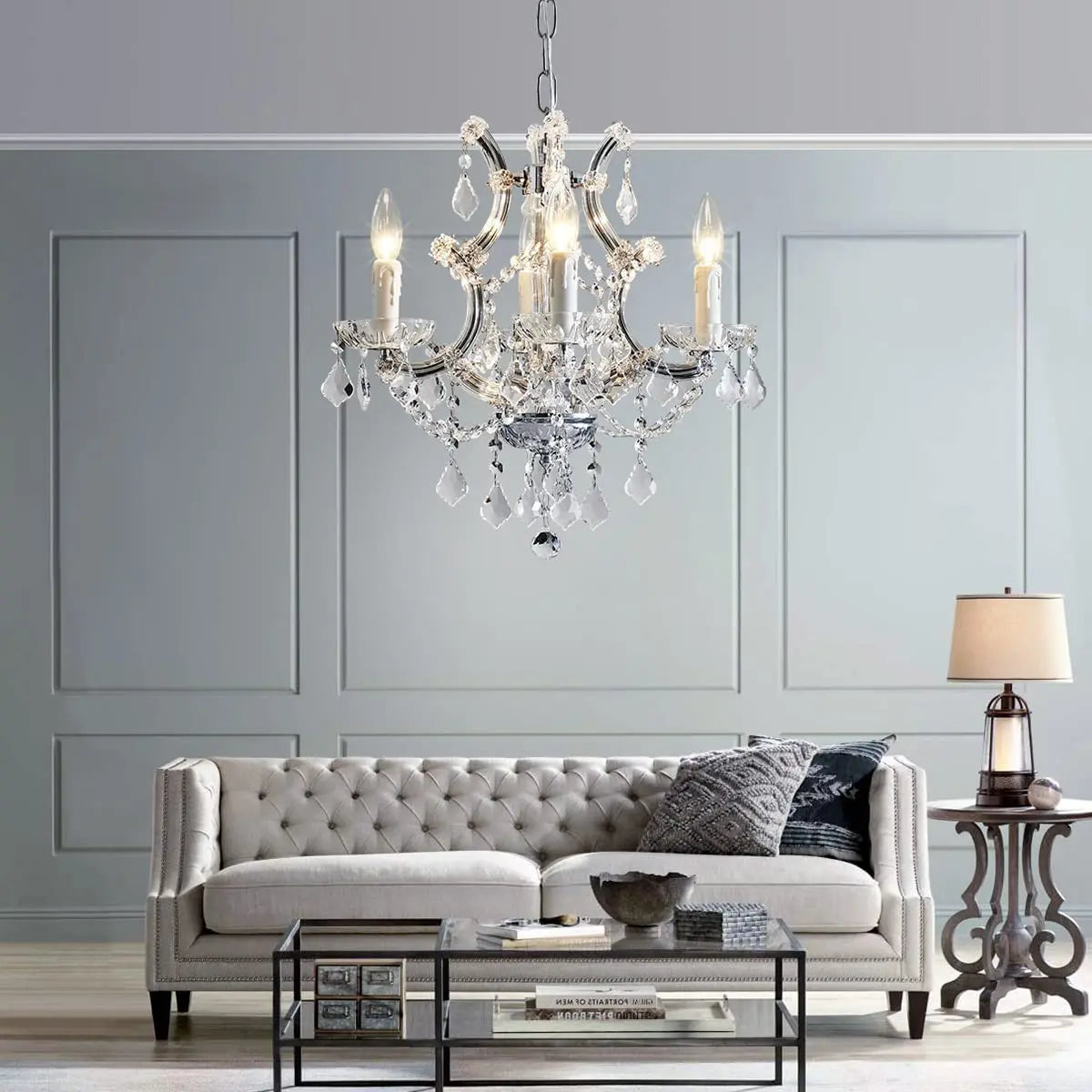 Elegant Crystal Chandelier Pendant Lights: Illuminate Your Space with Style