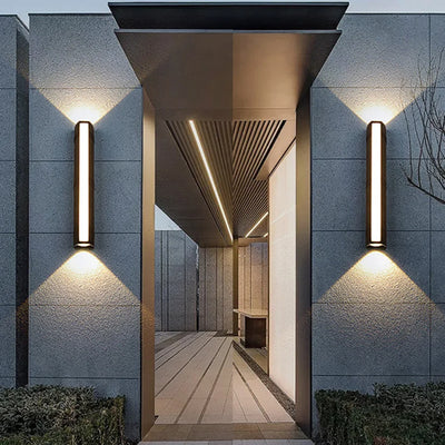 Waterproof Outdoor LED Wall Lamp for Garden, Balcony, and Staircase