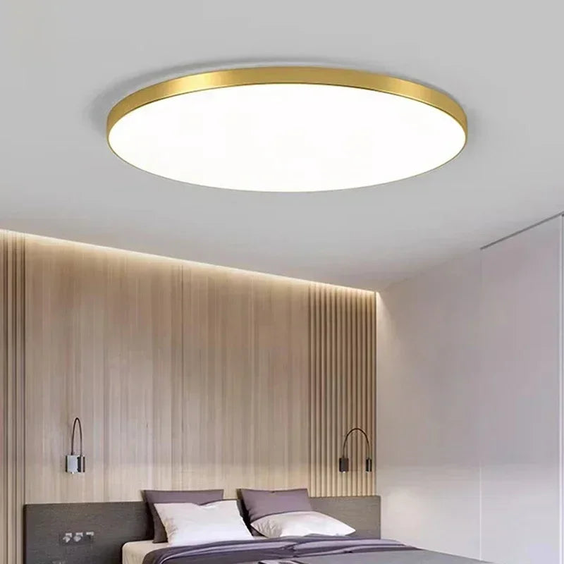 Modern LED Round Ceiling Lamps - Ceiling Light Fixtures for Living Room, Bedroom, Bathroom, Dining Room, Kitchen