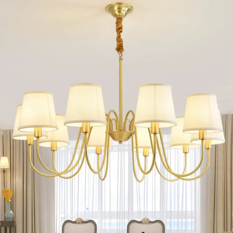 Modern LED Chandelier: Elegant Ceiling Lamp for Any Room