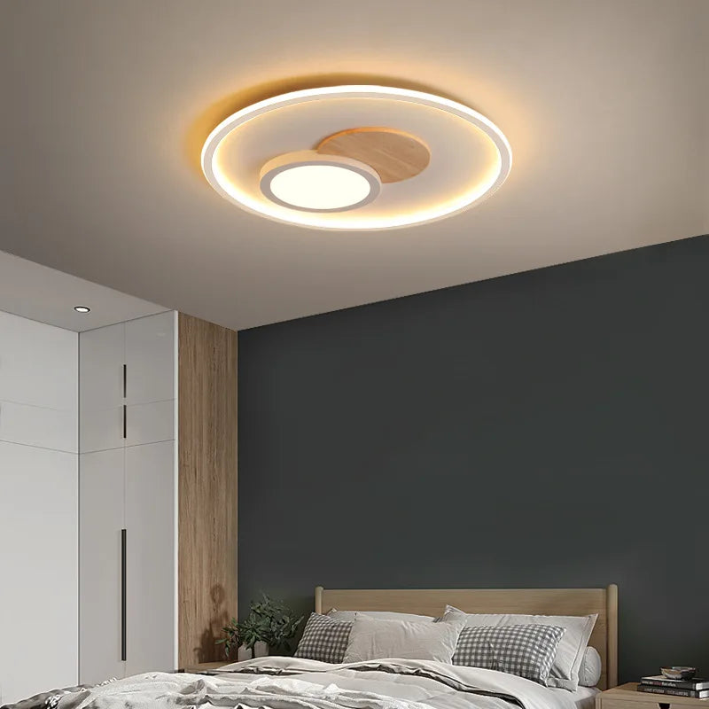 Modern LED Ceiling Lamp for Bedroom Living Dining Study Aisle Balcony - Indoor Home Decor Light Fixture Luster