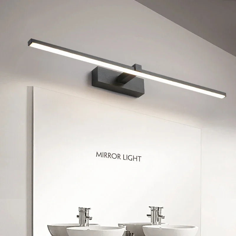 Modern LED Wall Light | Bathroom Mirror Line Lamp