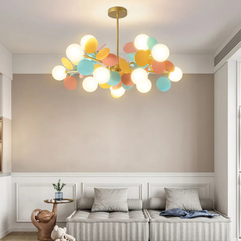 Scandinavian Style Chandelier: Elevate Your Children's Room with Modern Elegance