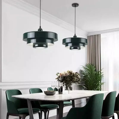 Medieval Nordic LED Pendant Light: Elegant Fixture for Restaurant and Living Spaces