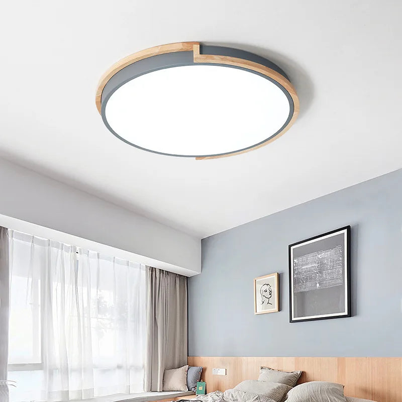 Modern LED Ceiling Light Macaron Chandelier - Stylish Lighting Fixture for Bedroom, Living, Dining Room, and More