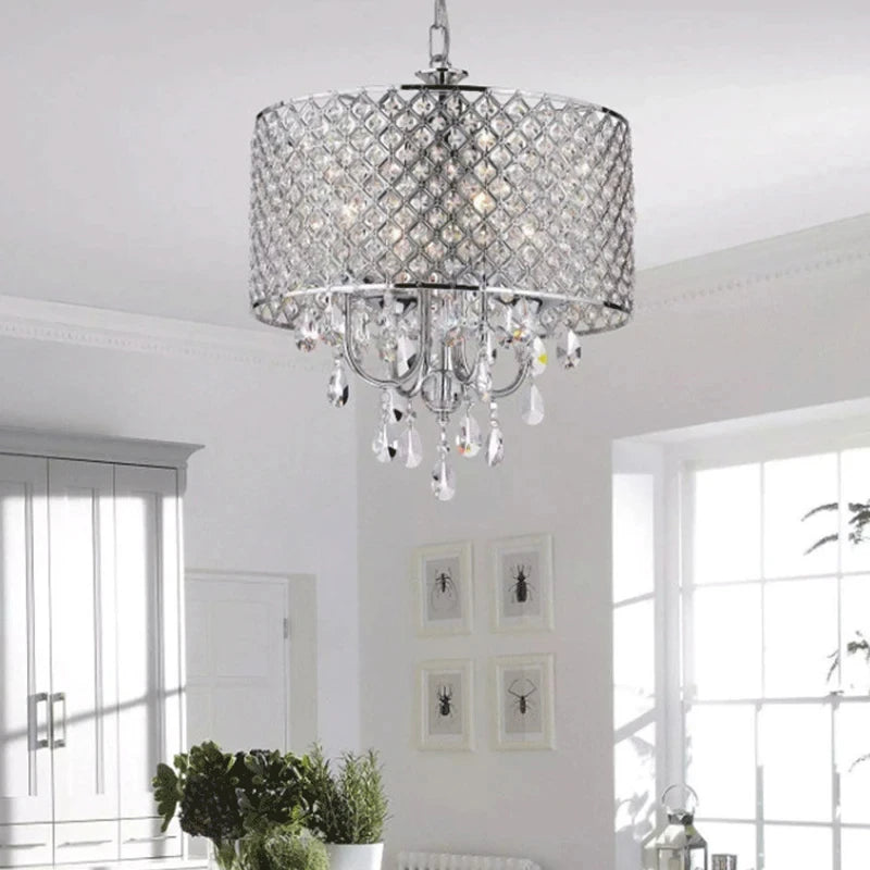 Elegant Crystal Pendant Light: Illuminate Your Space with Sophistication