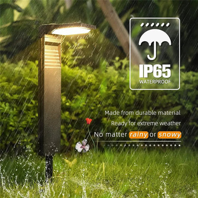 Garden Solar Lawn Lights: Outdoor Decoration for Pathways and Landscapes