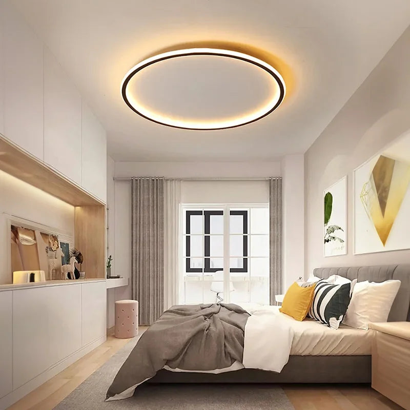 Remote-Controlled LED Ceiling Chandelier - Modern Home Decor Lighting