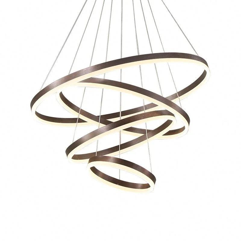 Modern LED Rings Ceiling Chandelier: Elevate Your Home Decor