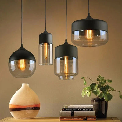 Nordic LED Glass Pendant Lights