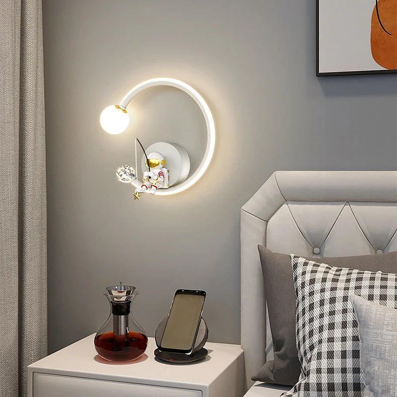 Modern LED Wall Lights – Sleek Indoor Lighting for Bedroom, Hallway, Living Room, and Balcony