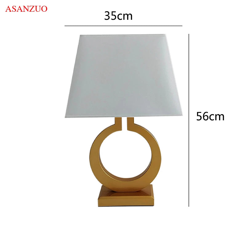 Modern Gold Decor Table Lamp: A Touch of Luxury for Your Living Space