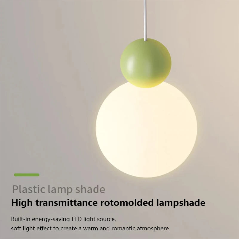 Nordic LED Pendant Lamp: Elevate Your Space with Modern Elegance