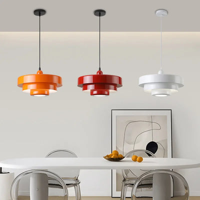 Nordic LED Pendant Light - Macaron-inspired Illumination for Contemporary Spaces