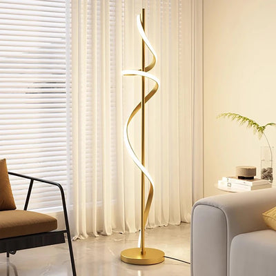 Modern LED Floor Lamp - Minimalist Lines for Living Rooms, Bedrooms, and Studies