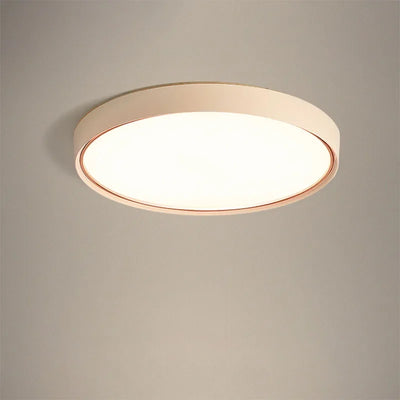 Modern LED Round Ceiling Lamps for Living Room Bedroom Study Room - Macaron Style Home Decoration Lighting Fixture