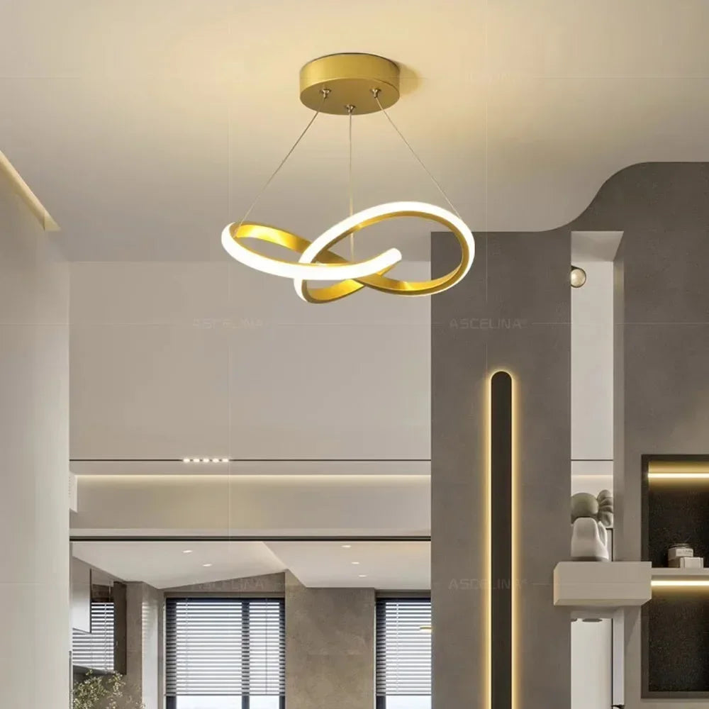 Nordic LED Ceiling Pendant Lamp: Creative Illumination for Dining Rooms and Corridors