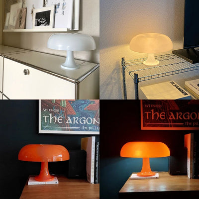 Classic Mushroom Table Lamp | Modern Minimalist Design for Bedroom, Hotel & Desk Lighting