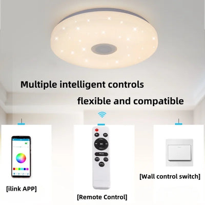 RGB 36W LED Ceiling Lamps - Smart Music Light