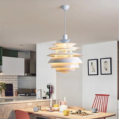 Elevate Your Living Space with Postmodern Elegance: Aluminum Pendant Lights