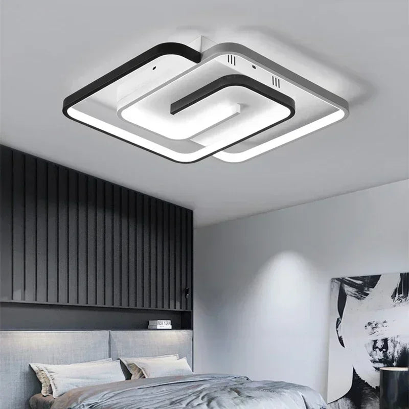 Modern LED Ceiling Chandelier Lamp: Stylish Lighting Fixture