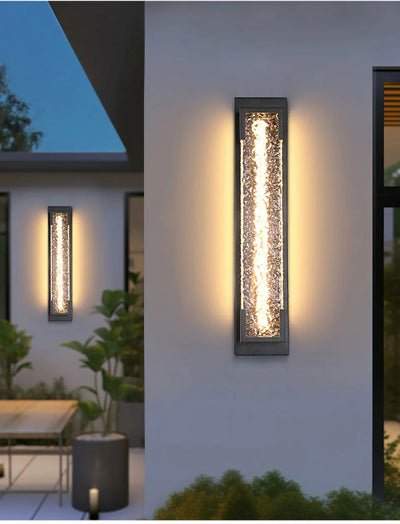 Dimmable LED Porch Wall Sconce – Outdoor Stainless Steel Garden Light