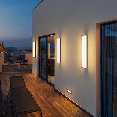 Stainless Steel Outdoor Wall Lamp: Modern LED Lighting for Outdoor Spaces