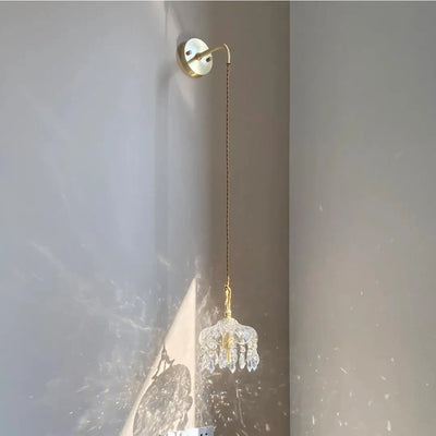 YEBMLP French Retro Glass Hanging Light: Classic Elegance for Every Space